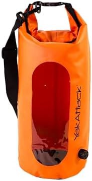 Ten liter roll top kayak sack