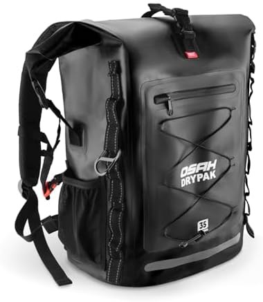 Heavy Duty 55 Liter Hiking Dry Backpack
