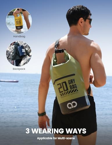Five liter floating dry bag backpack — photo 5