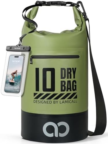 Compact five liter PVC waterproof backpack