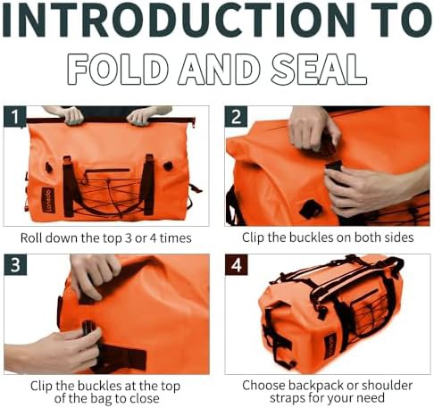 Large storage dry duffel bag 80L — photo 5