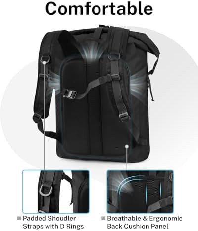 Ultralight TPU roll top backpack 55L — photo 5