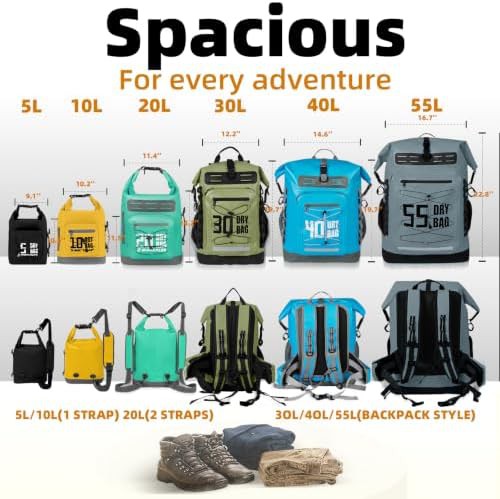 Five liter PVC beach dry bag — photo 4