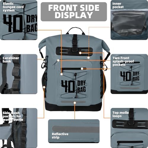 Five liter PVC beach dry bag — photo 5