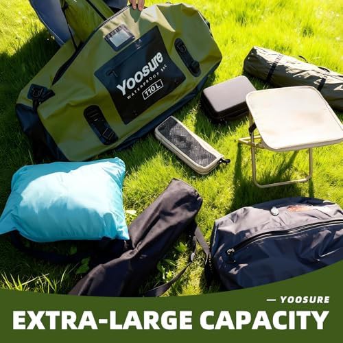 Green one hundred liter submersible duffel — photo 3