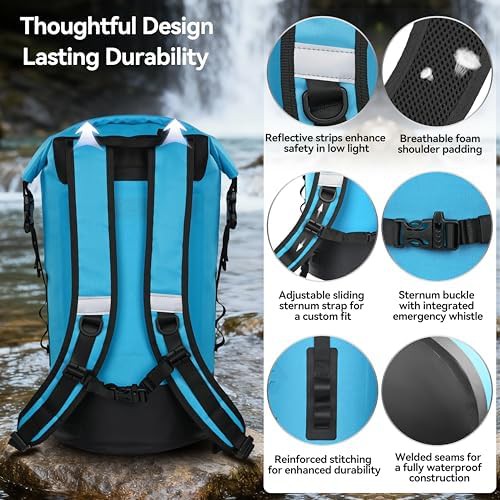 Marchway blue 20L lightweight TPU backpack — photo 5