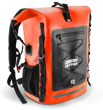 PVC 55 Liter Hiking Dry Backpack