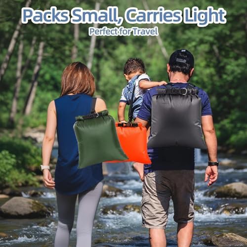 Six piece multi size waterproof pouch set — photo 4