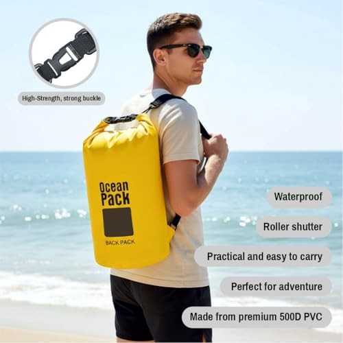 Small roll top floating dry bag set — photo 3