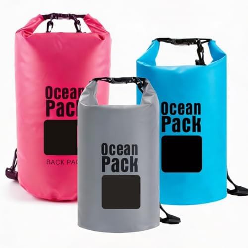 Small waterproof backpack dry bag set