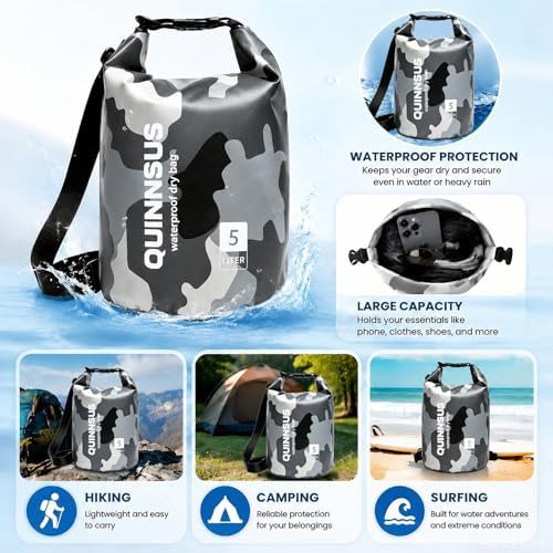 Grey camo five liter floating sack — photo 3