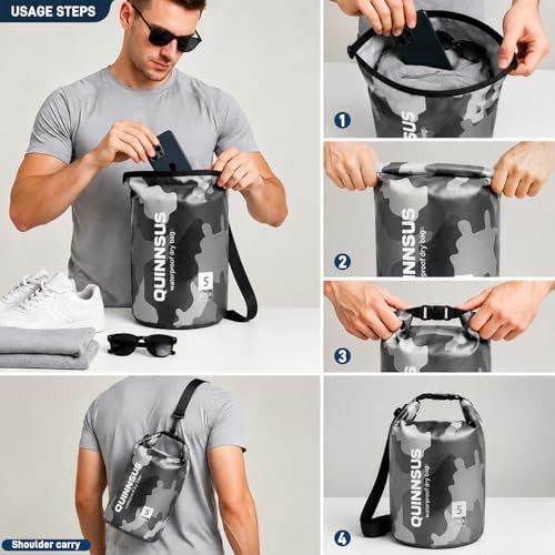 Grey camo five liter floating sack — photo 4