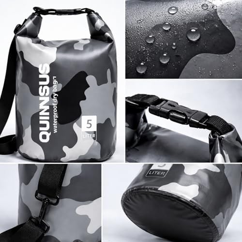 Grey camo five liter floating sack — photo 5