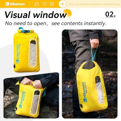 Ultralight compressible transparent sack — photo 3