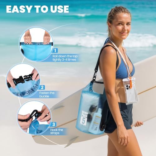 Small 5L emergency dry bag for paddling — photo 5